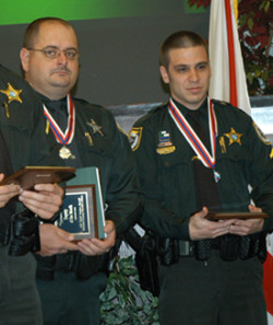 FTO Steve Fernez and Deputy Paul Roman