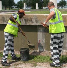 jail inmate graffiti busters